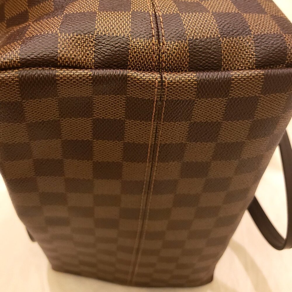 Louis Vuitton Made in France Large Handbag/Shoulder Bag Ebene Iena MM #FL4199 - Picture 16 of 16